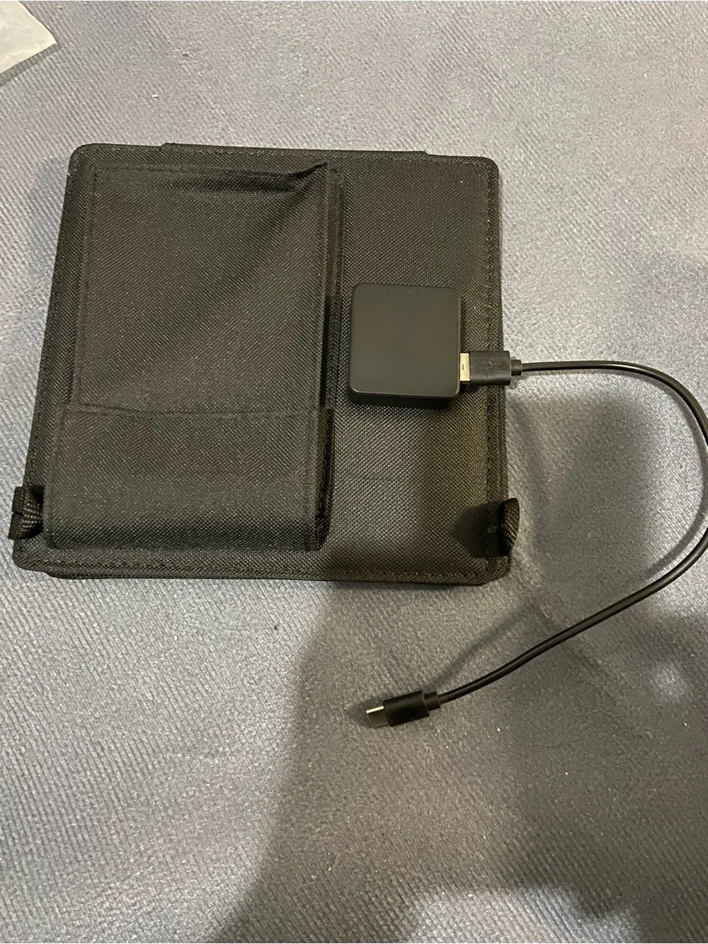 Portable Black USB Solar Charger Panel for Tablets & Accessories